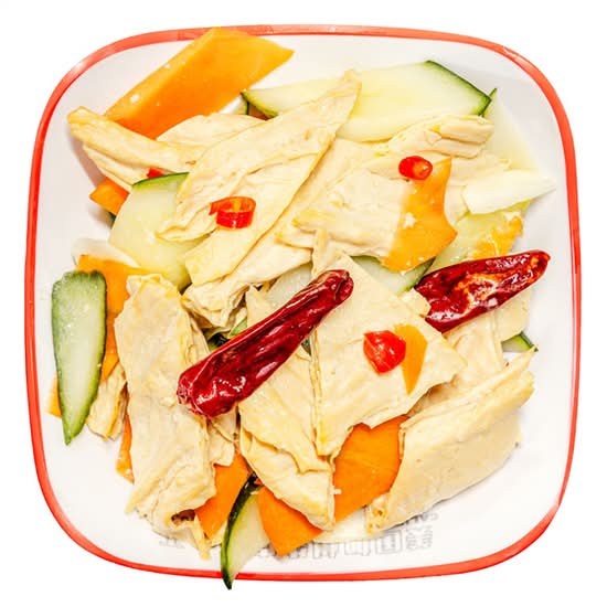 Cold Tossed Bean Curd Skin 凉拌腐竹